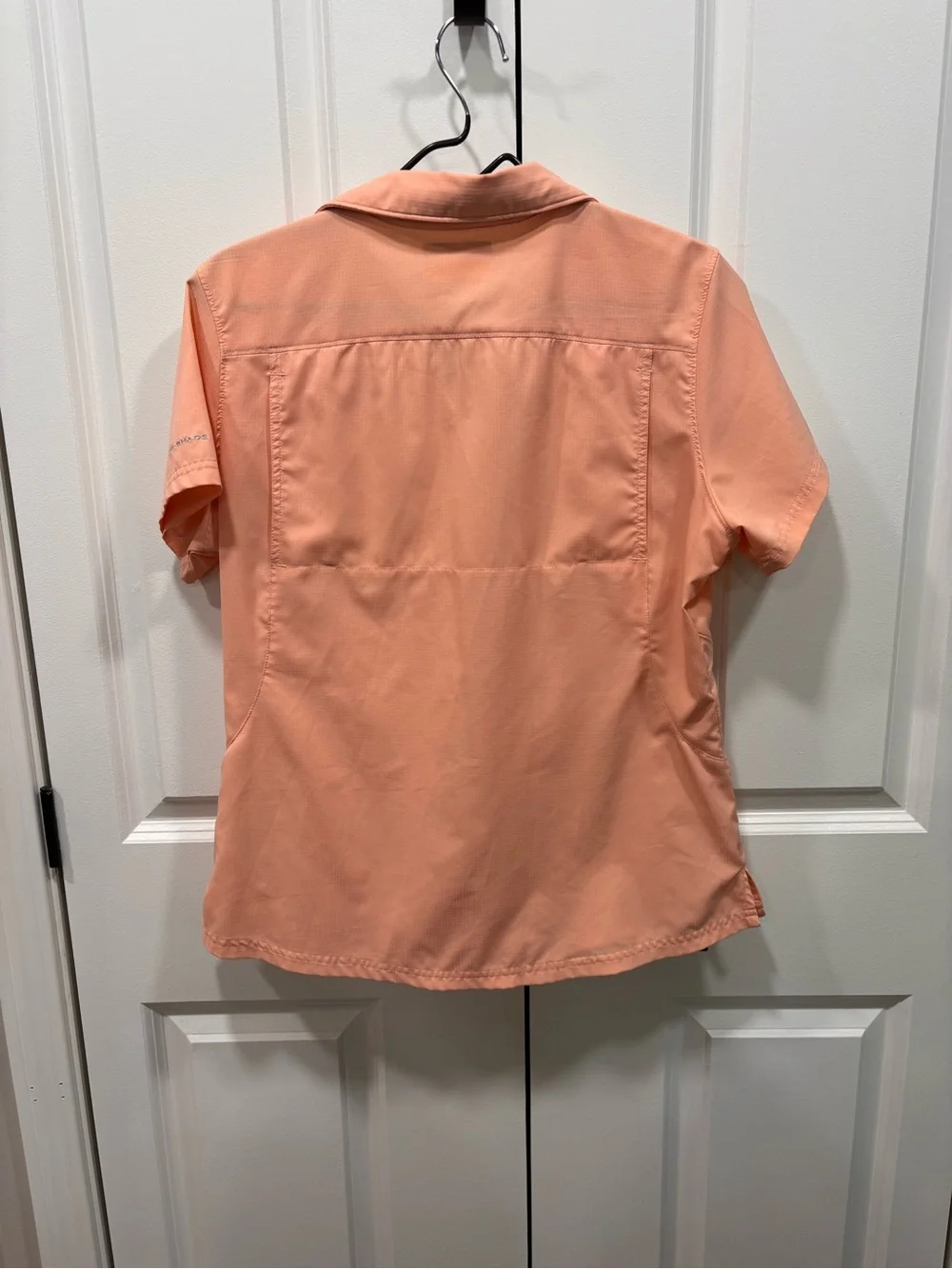 Columbia Women's Short-Sleeve Button-Front Shirt - Peach